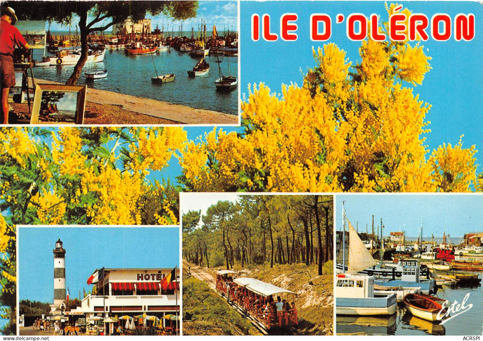 ILE D OLERON Le Port De La Cotiniere Le Phare De Chassiron27(scan Recto-verso) MA2070 - Ile D'Oléron