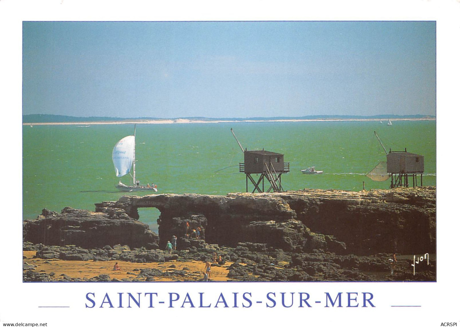 SAINT PALAIS SUR MER Le Pont Du Diable 6(scan Recto-verso) MA2070 - Saint-Palais-sur-Mer