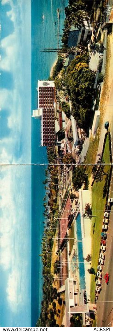 NOUVELLE CALEDONIE  Noumea Panorama OUEN TORO Hotel Chateau Royal Carte Double  56   (scan Recto-verso)MA2068Ter - Nouvelle Calédonie