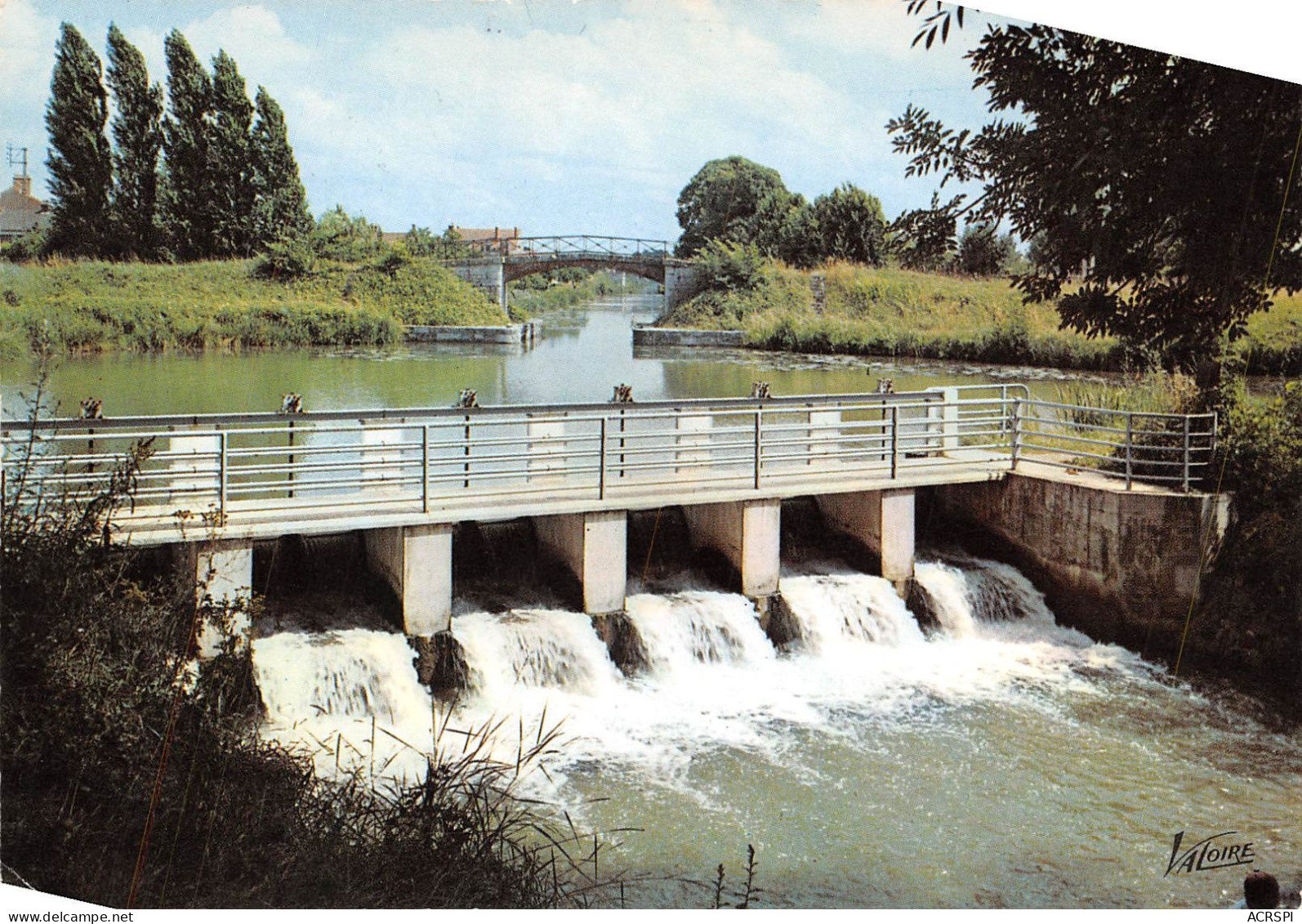 BRIARE LE CANAL Le Barrage Du Baraban 28(scan Recto-verso) MA2069 - Briare