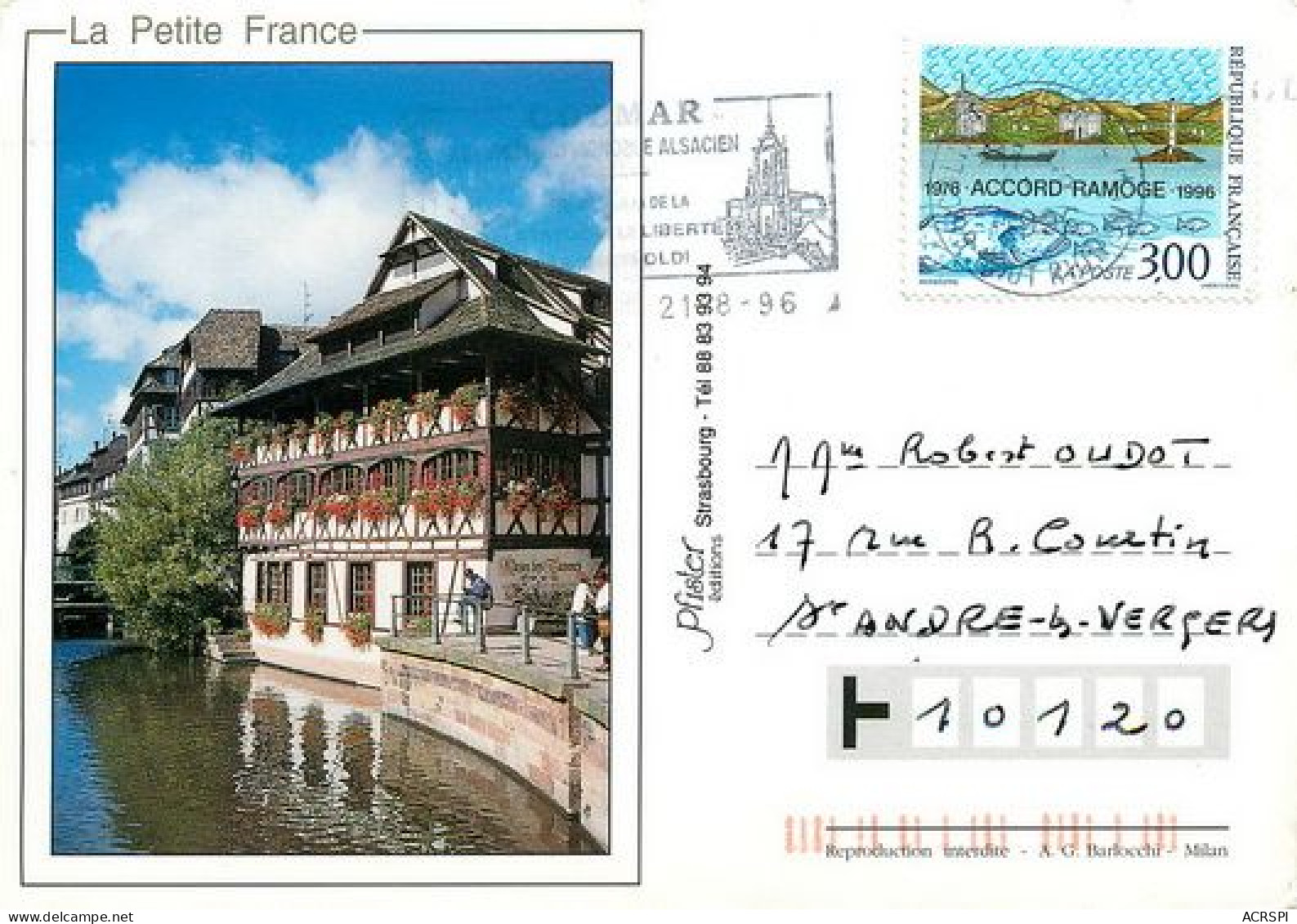 STRASBOURG La Petite France  48   (scan Recto-verso)MA2068Ter - Strasbourg