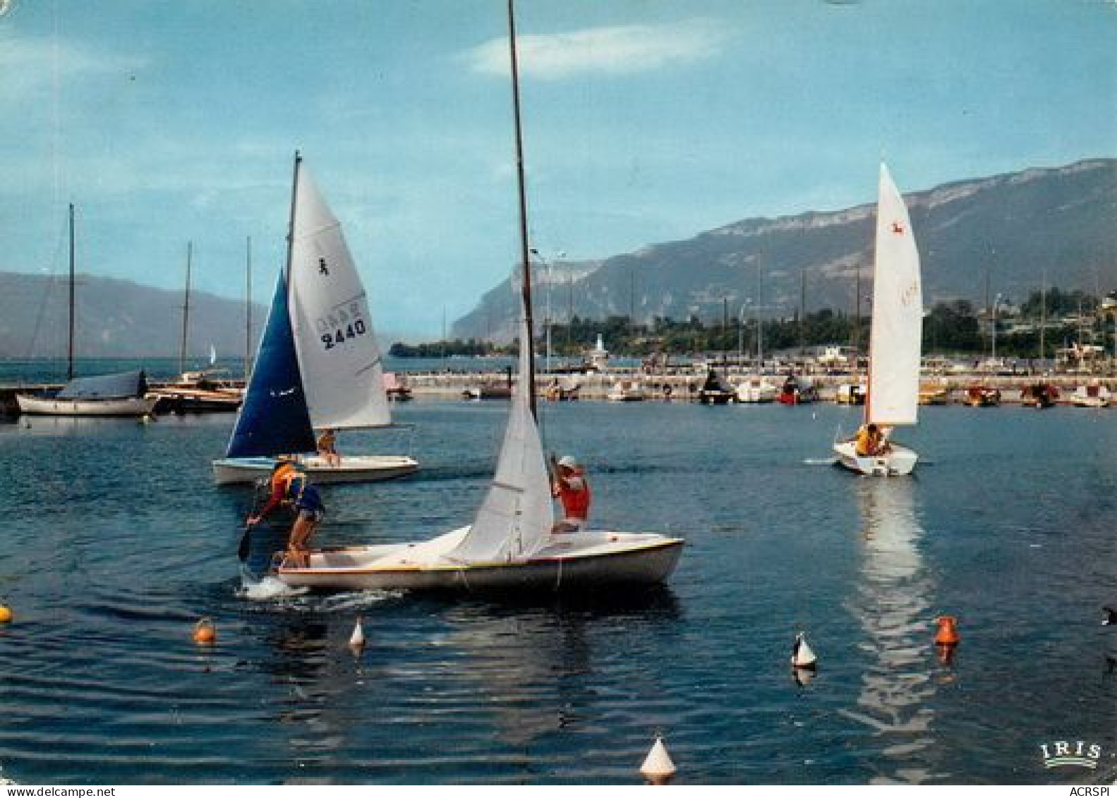 AIX Les BAINS  L'école De Voile  45   (scan Recto-verso)MA2068Ter - Aix Les Bains