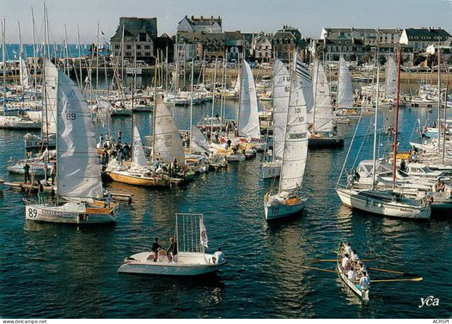 Concarneau Le Port De Plaisance   7   (scan Recto-verso)MA2068Ter - Concarneau