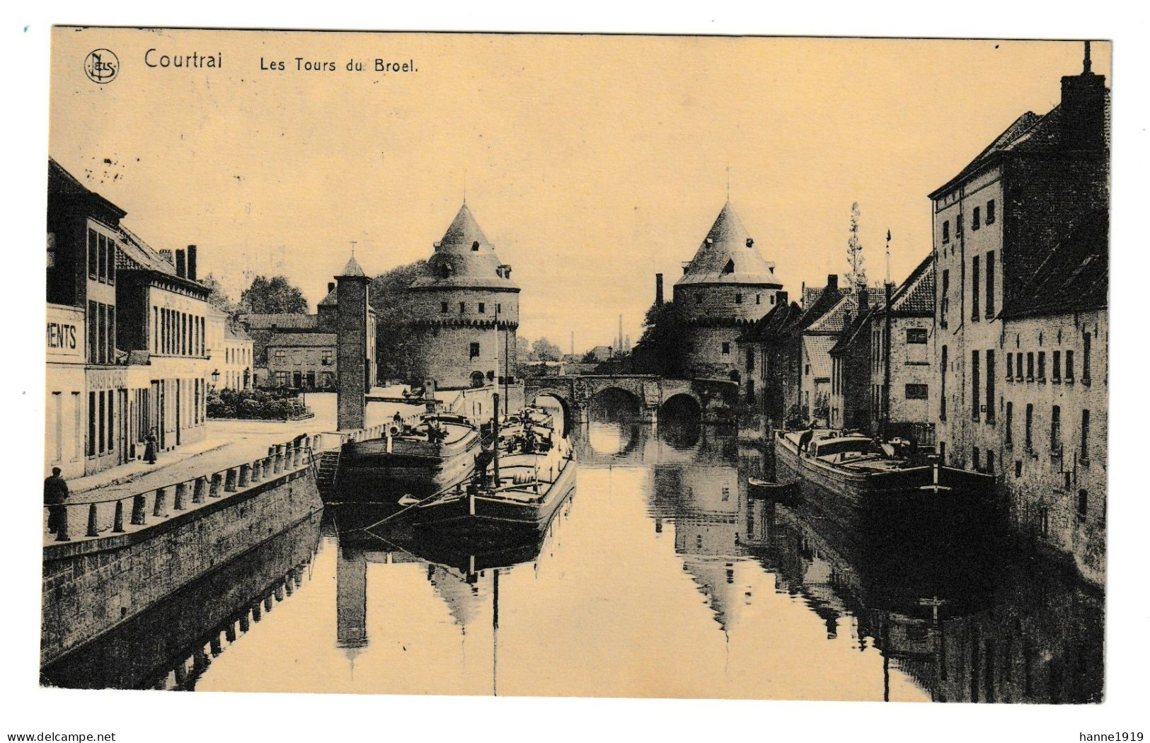 Kortrijk Les Tours Du Broel Courtrai Htje - Kortrijk