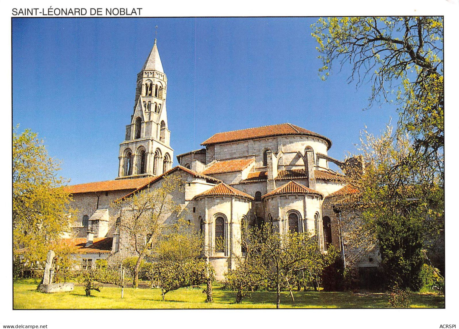 SAINT LEONARD DE NOBLAT La Collegiale Edifiee Roman 15(scan Recto-verso) MA2068 - Saint Leonard De Noblat