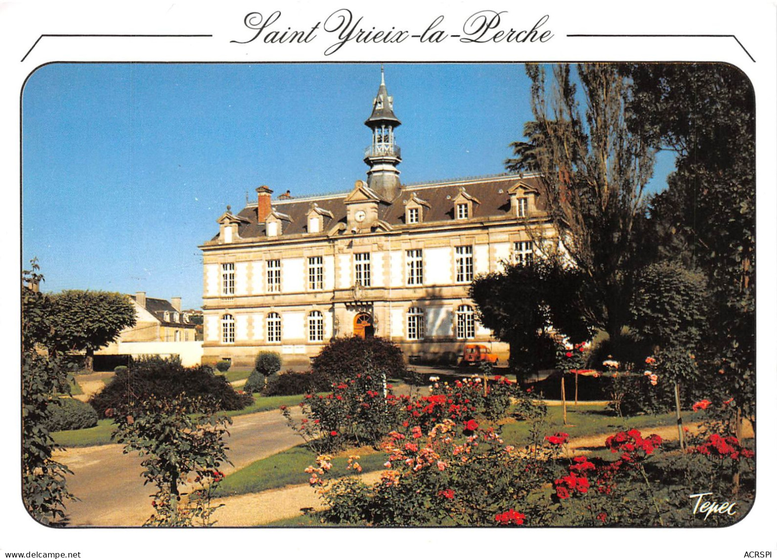 ST YRIEIX LA PERCHE L Hotel De Ville 27(scan Recto-verso) MA2068 - Saint Yrieix La Perche