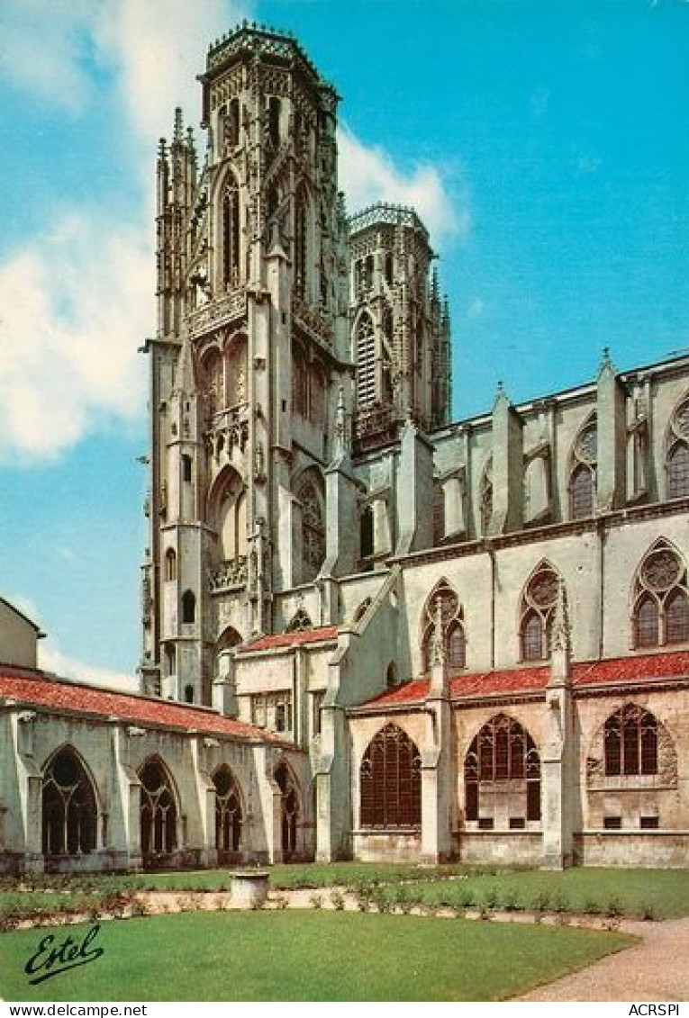 TOUL  Le Cloitre De La Cathedrale  Saint Etienne  8   (scan Recto-verso)MA2066Ter - Toul