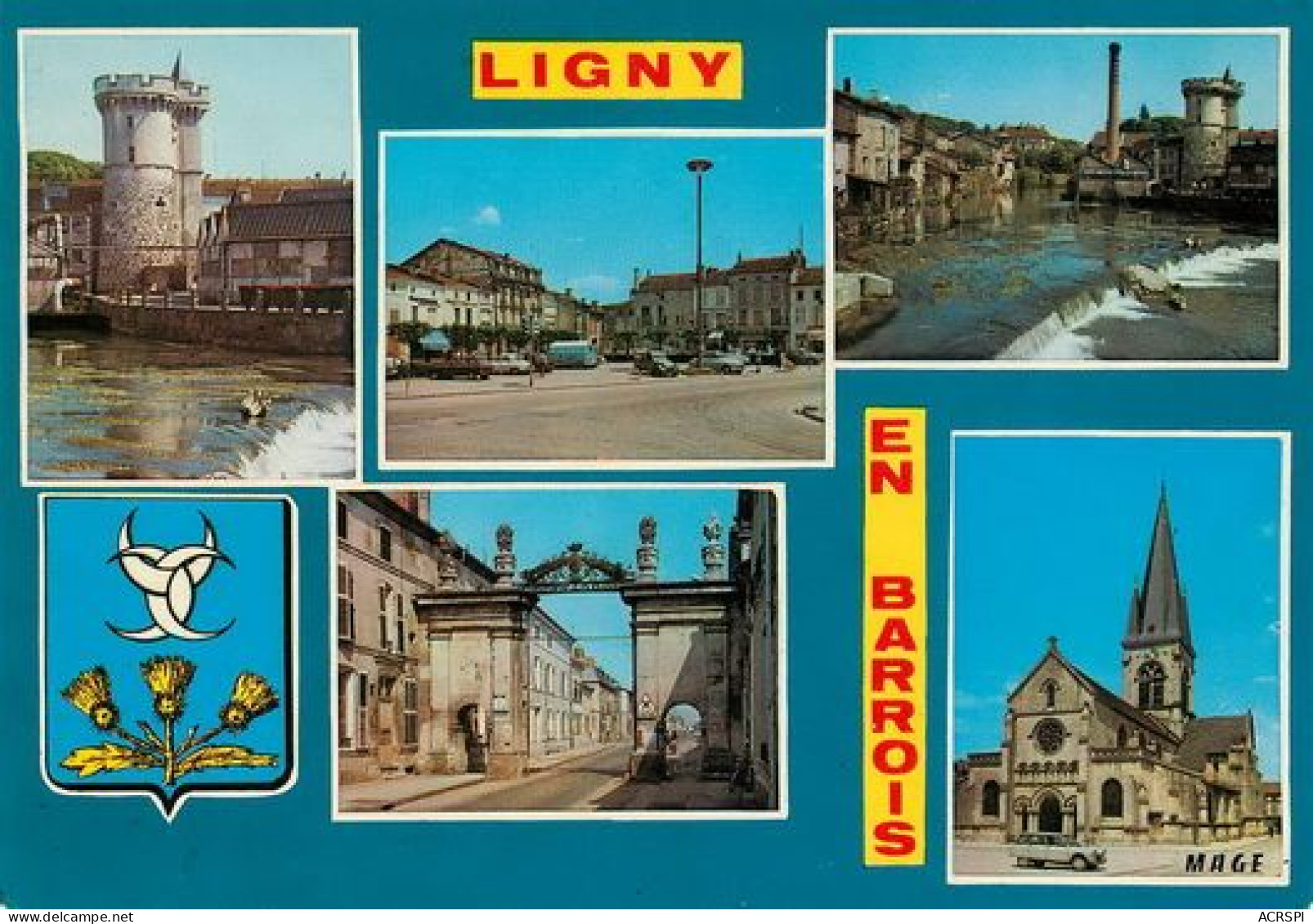 LIGNY En BARROIS  Multivue  43   (scan Recto-verso)MA2066Bis - Ligny En Barrois