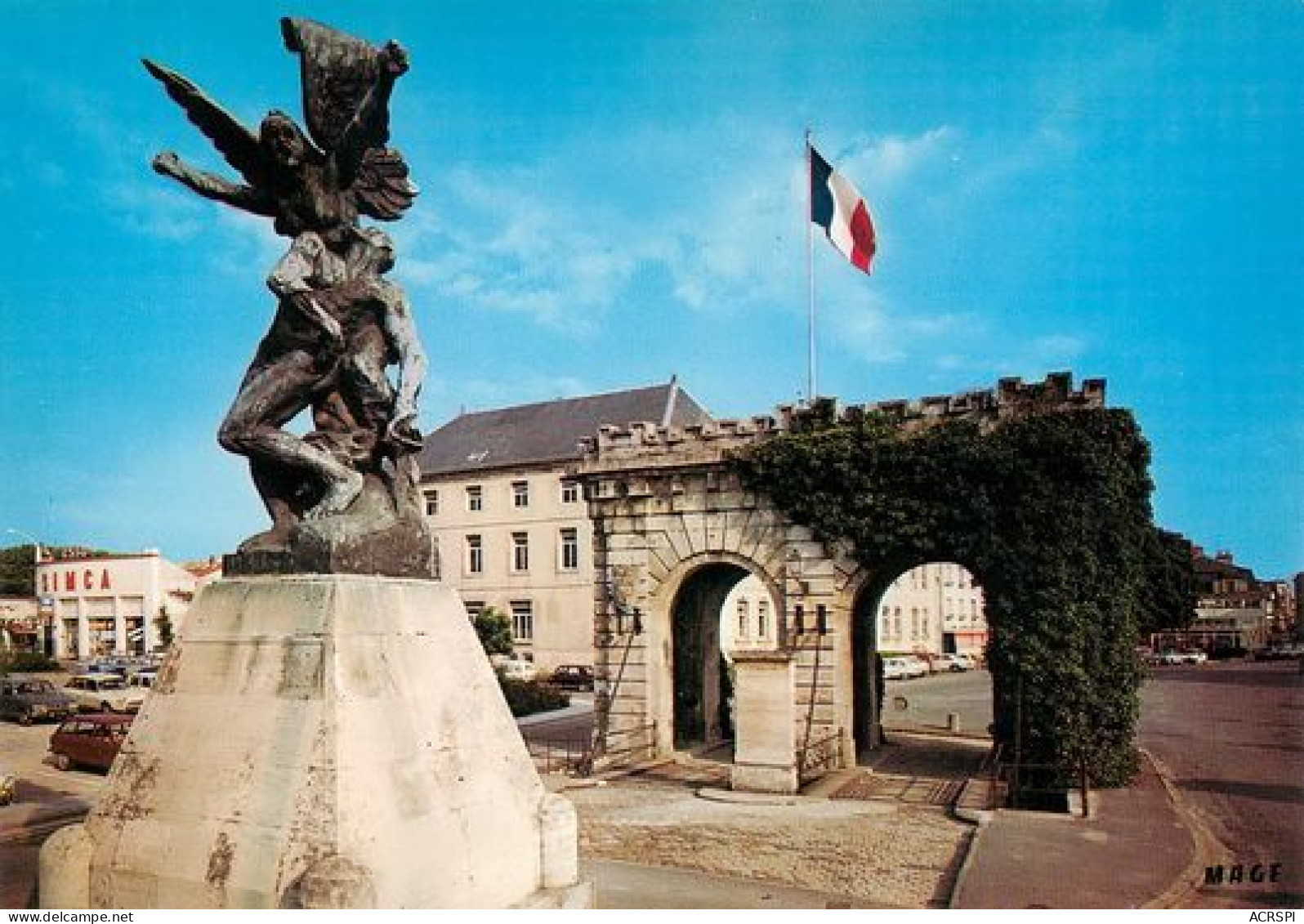 VERDUN  Monument La Defense Par RODIN  33   (scan Recto-verso)MA2066Bis - Verdun