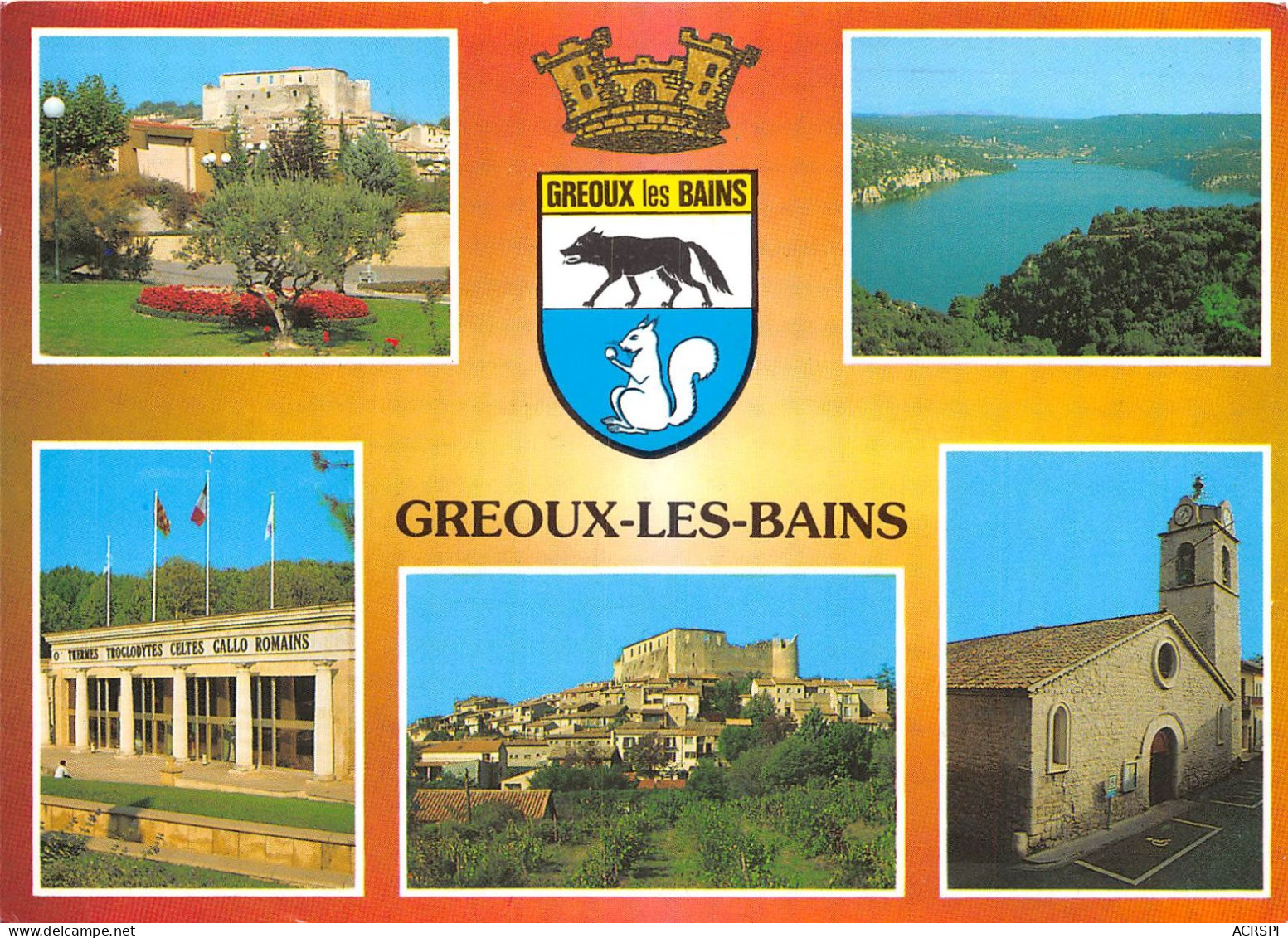 GREOUX LES BAINS 7(scan Recto-verso) MA2066 - Gréoux-les-Bains