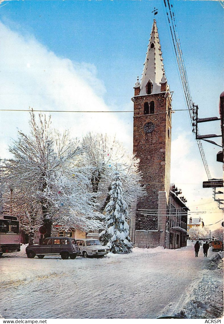 BARCELONNETTE La Tour Cardinalis En Hiver 18(scan Recto-verso) MA2066 - Barcelonnetta