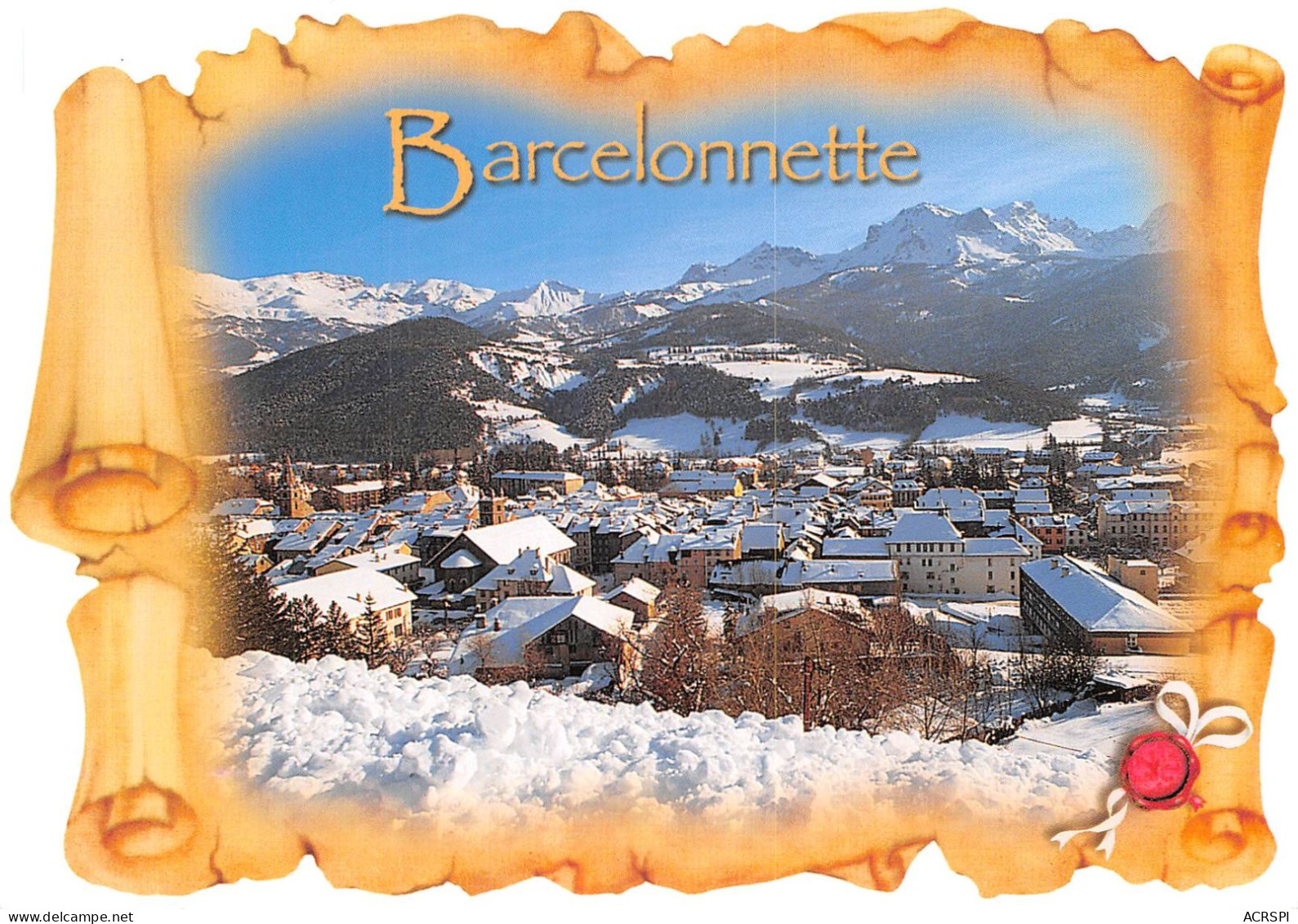 BARCELONNETTE 19(scan Recto-verso) MA2066 - Barcelonnette