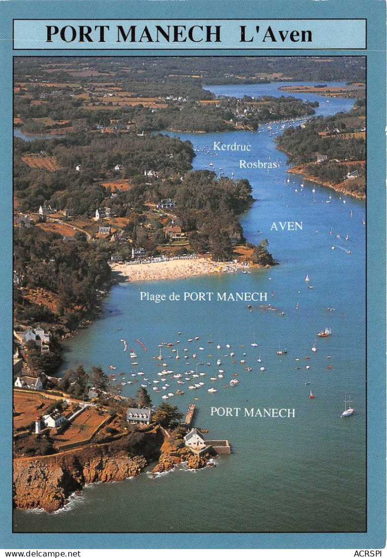 NEVEZ La Plage De Port Manec H Et L Aven 14(scan Recto-verso) MA2065 - Névez