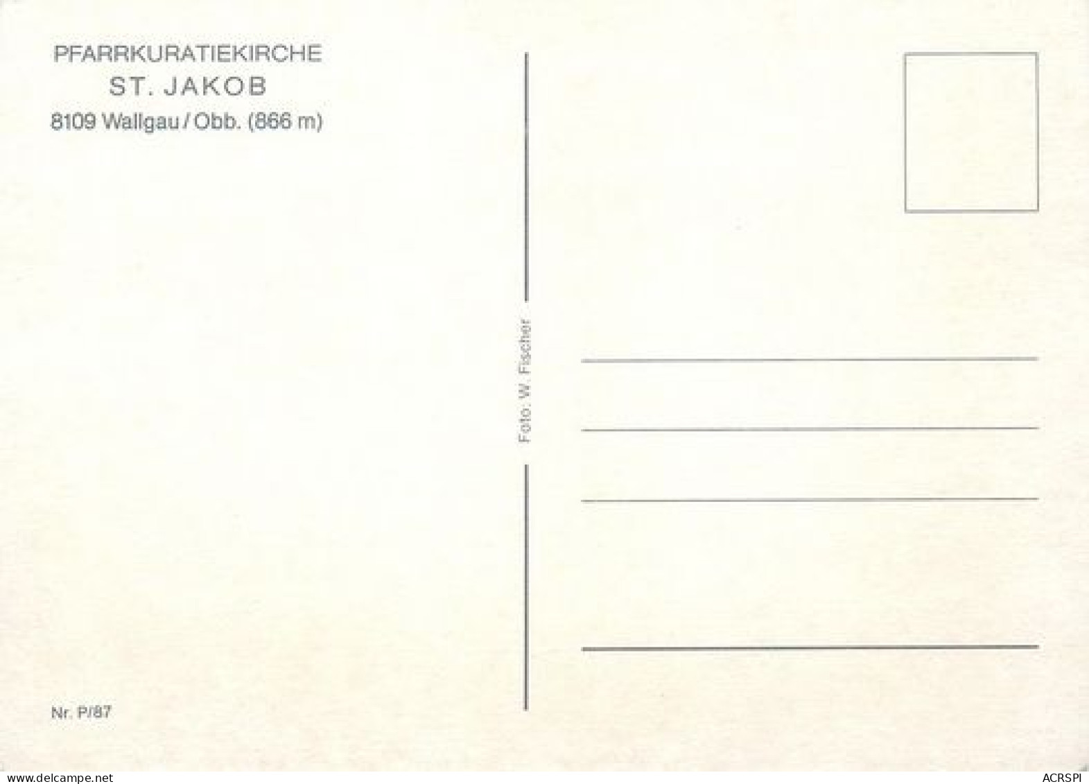 WALLGAU  Garmisch-Partenkirchen  36   (scan Recto-verso)MA2064Bis - Garmisch-Partenkirchen