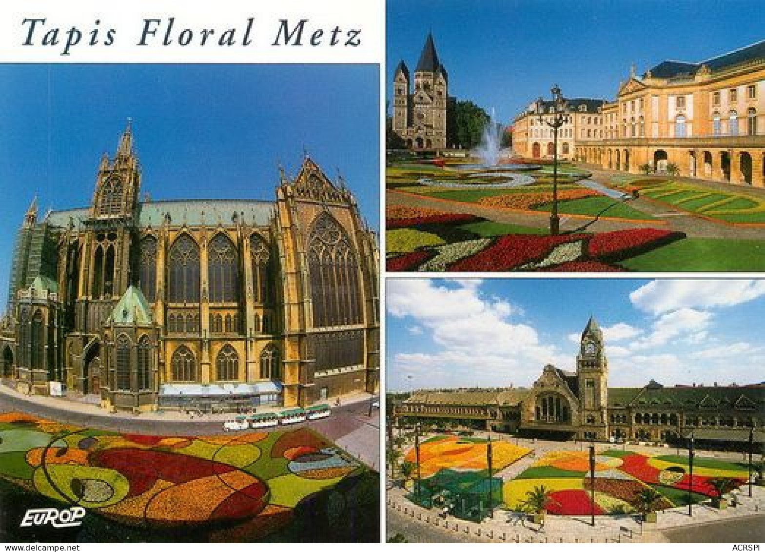 METZ Le Tapis Floral   22   (scan Recto-verso)MA2064Bis - Metz