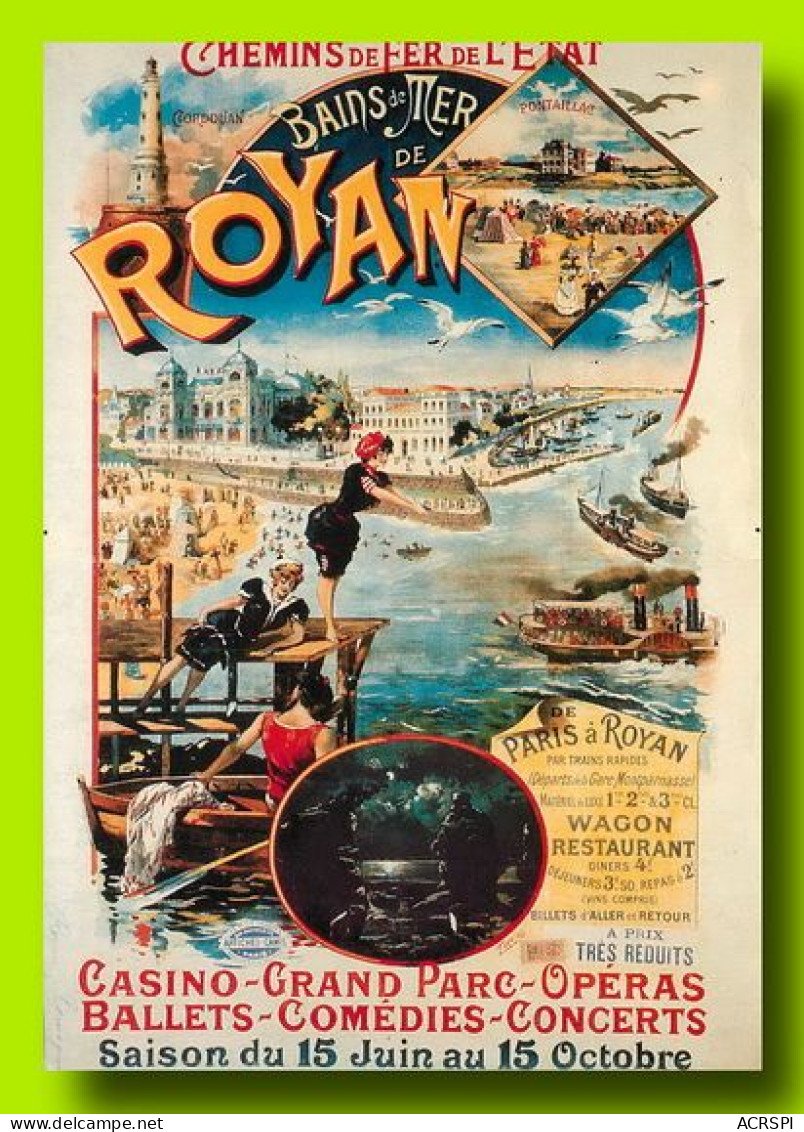 ROYAN Pub  6  (scan Recto-verso)MA2064Ter - Royan