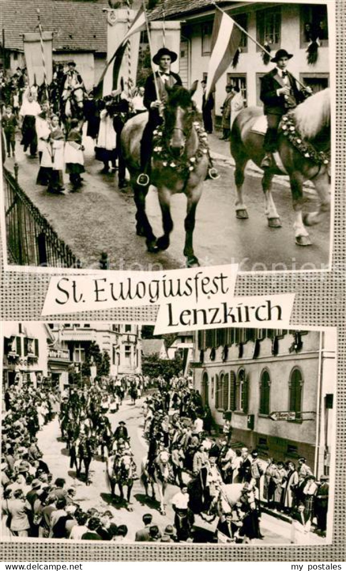 73747917 Lenzkirch St Elogiusfest Reiterparade Lenzkirch - Sonstige & Ohne Zuordnung