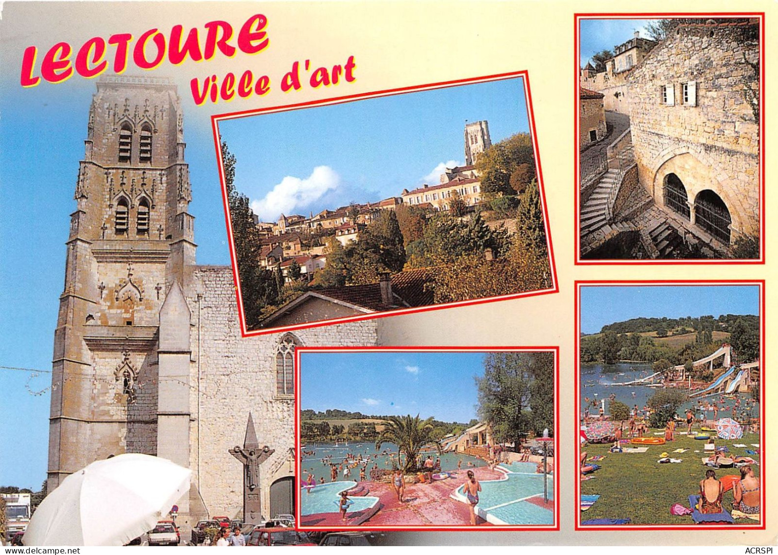 LECTOURE Centre Touristique Repute Une Halte Priviligiee En Gascogne 17(scan Recto-verso) MA2092 - Lectoure