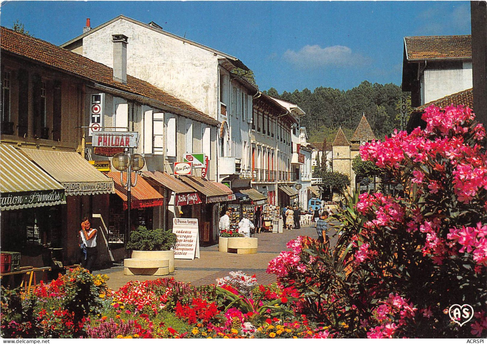 BARBOTAN LES THERMES Rue Pietonne 2(scan Recto-verso) MA2090 - Barbotan