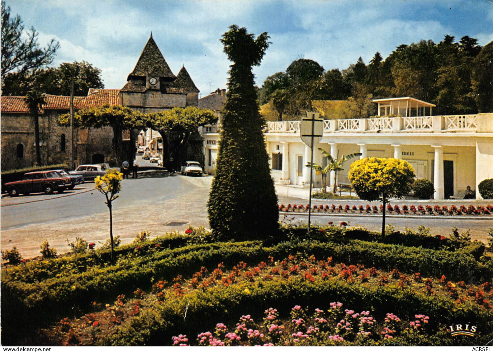 BARBOTAN LES THERMES Les Bain Clairs Et L Eglise 4(scan Recto-verso) MA2090 - Barbotan