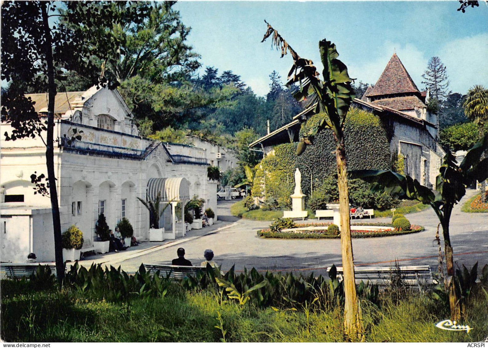 BARBOTAN LES THERMES Le Parc Des Bains De Boue 5(scan Recto-verso) MA2090 - Barbotan