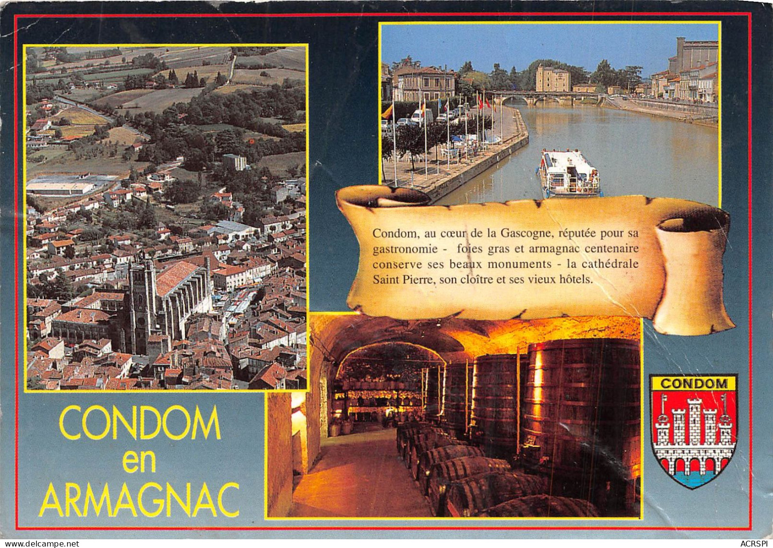 CONDOM En Armagnac Capitale De L Armagnac Au Coeur D Une Region Riche En Sites Touristiques 26(scan Recto-verso) MA2087 - Condom