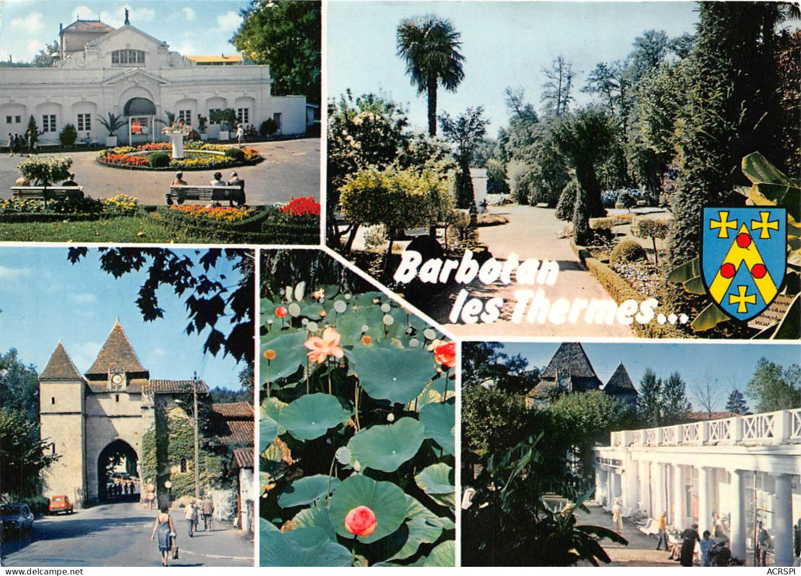 BARBOTAN LES THERMES Station Thermale Etablissement De Bains De Boue Le Parc Thermal 10(scan Recto-verso) MA2085 - Barbotan