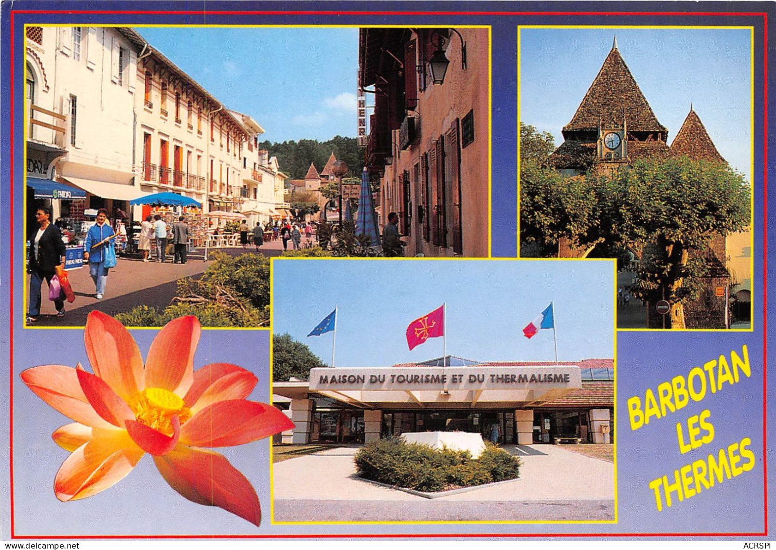 BARBOTAN LES THERMES Station Thermale En Bas Armagnac Au Coeur Des Landes De Gascogne 20(scan Recto-verso) MA2084 - Barbotan