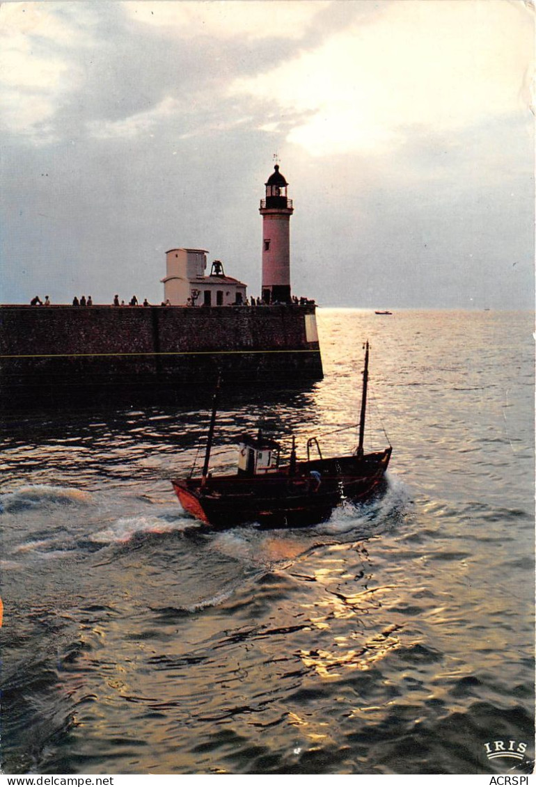 LE TREPORT Coucher De Soleil Sur Le Phare 13(scan Recto-verso) MA2081 - Le Treport