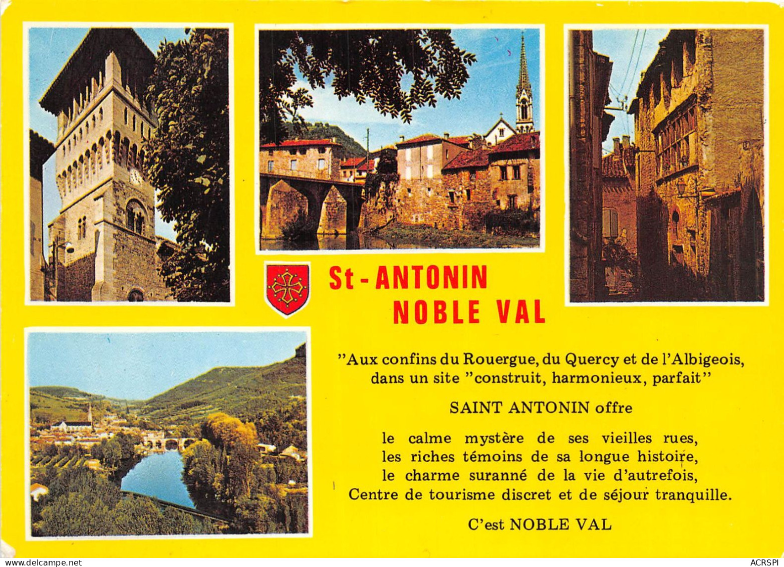 ST ANTONIN NOBLE VAL  5(scan Recto-verso) MA2080 - Saint Antonin Noble Val