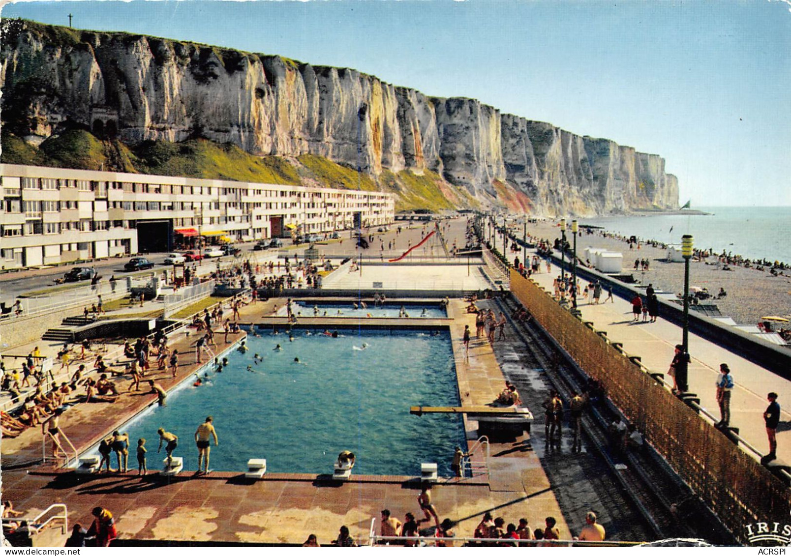 LE TREPORT La Piscine L Esplanade Et Les Falaises 1(scan Recto-verso) MA2081 - Le Treport