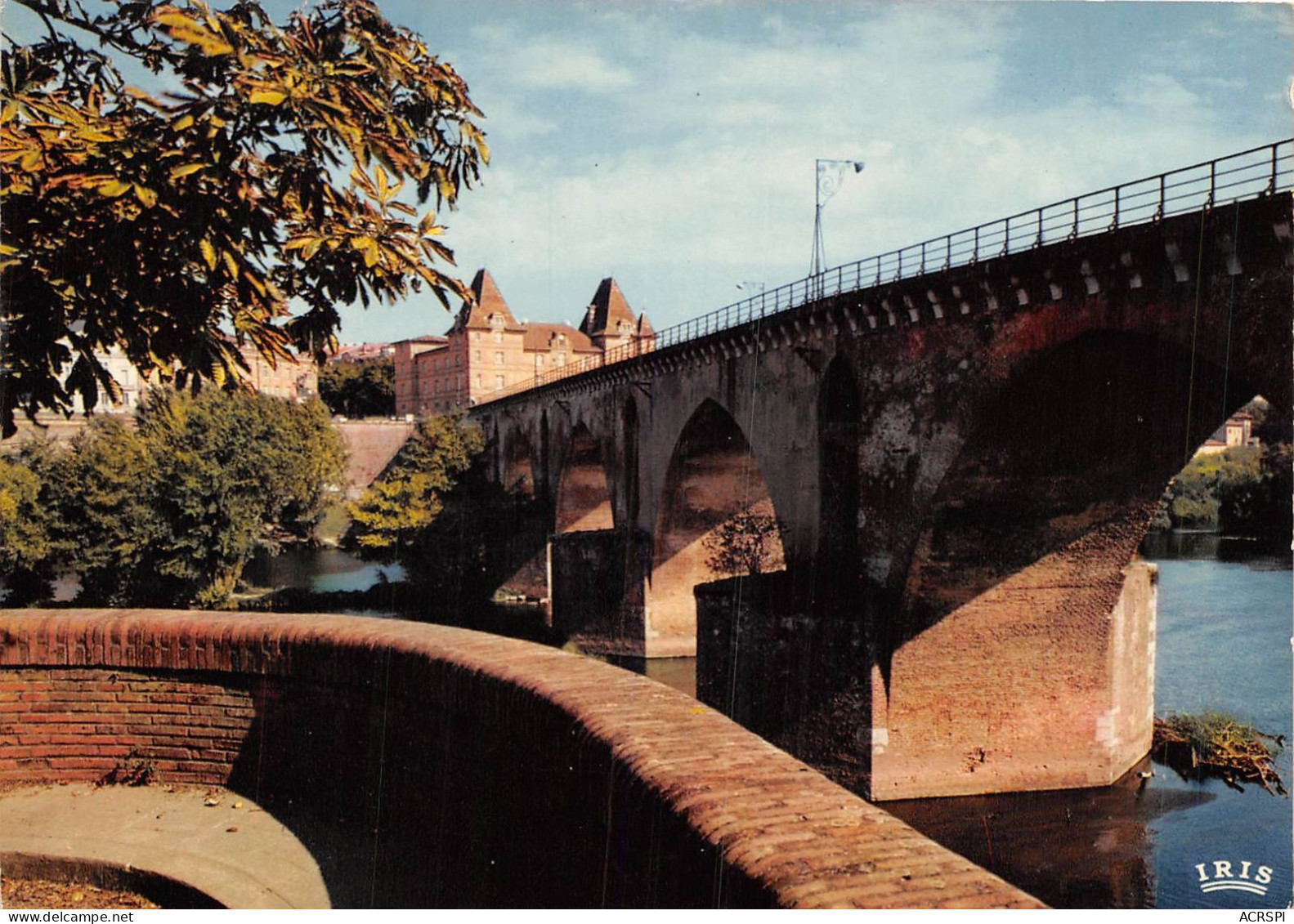 MONTAUBAN Le Pont Vieux Sur Le Tarn Et Le Musee Ingres Installe Dans Le Palais Episcopal 16(scan Recto-verso) MA2080 - Montauban