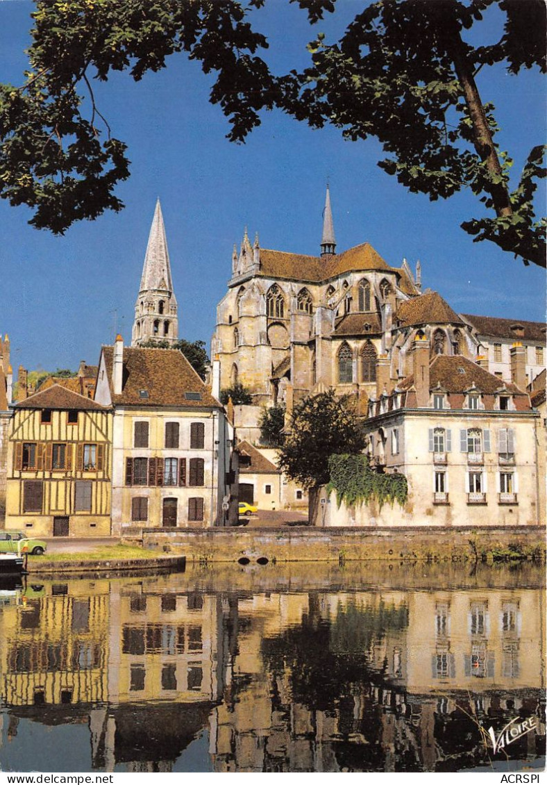 AUXERRE L Yonne Et L Ancienne Abbatiale Saint Germain 26(scan Recto-verso) MA2075 - Auxerre