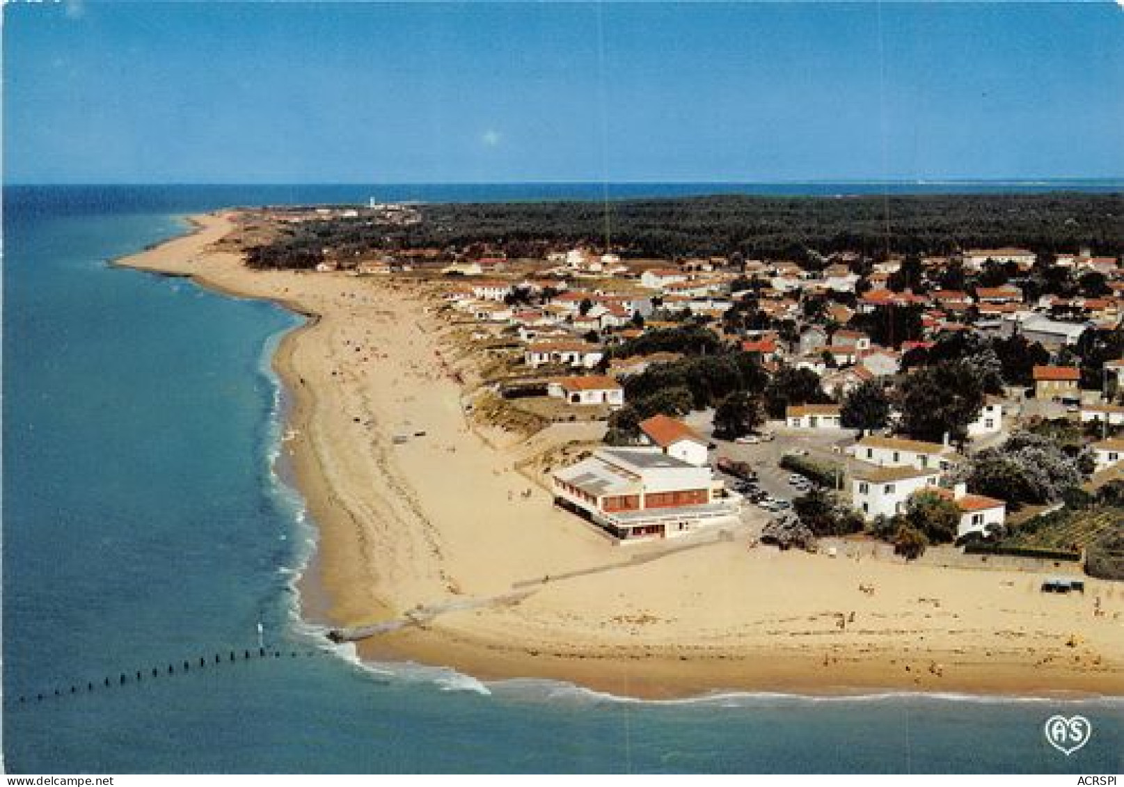 LA TRANCHE SUR MER La Plage Et Le Casino 2(scan Recto-verso) MA2074 - La Tranche Sur Mer