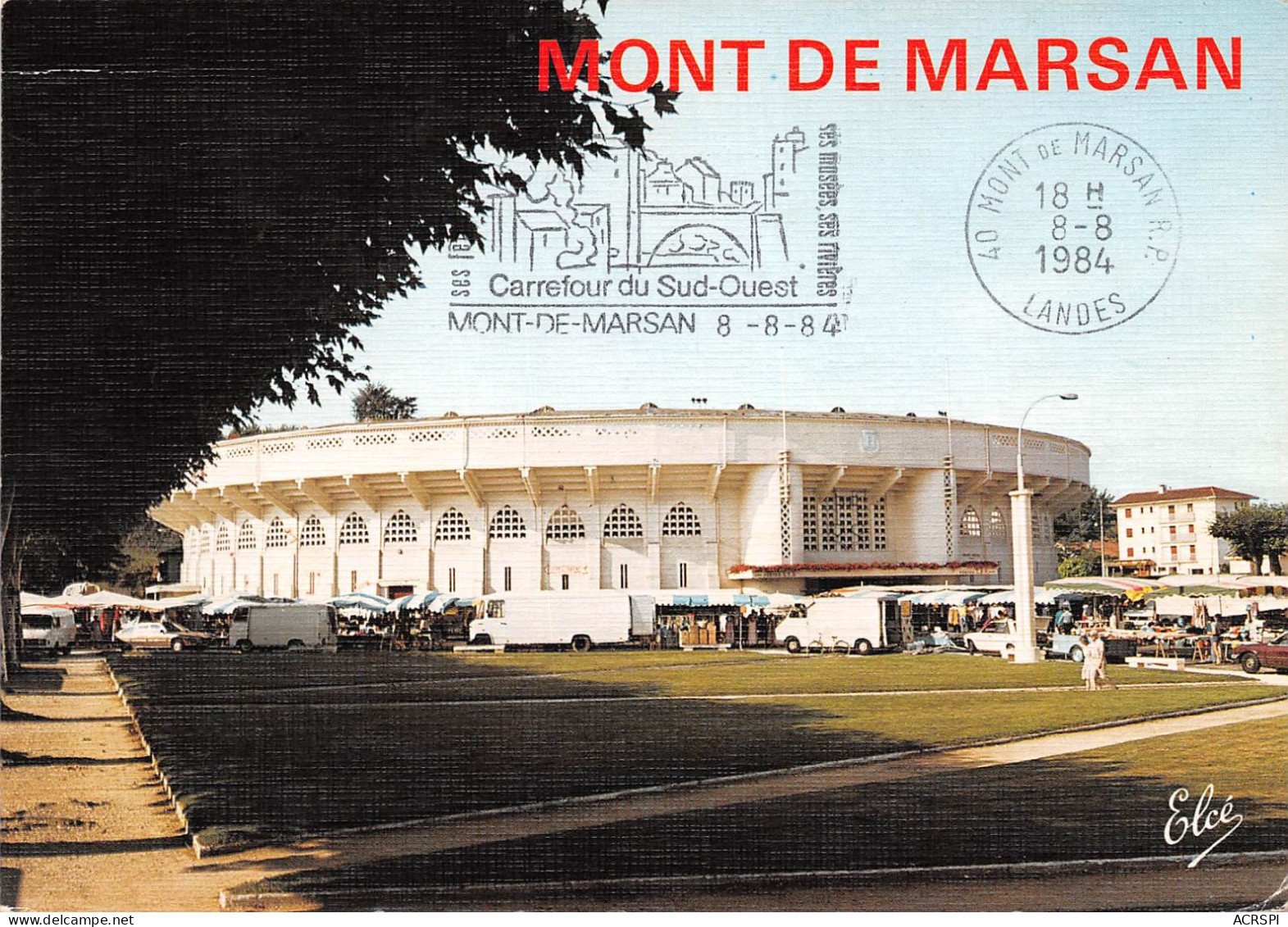 MONT DE MARSAN Les Arenes 24(scan Recto-verso) MA2098 - Mont De Marsan