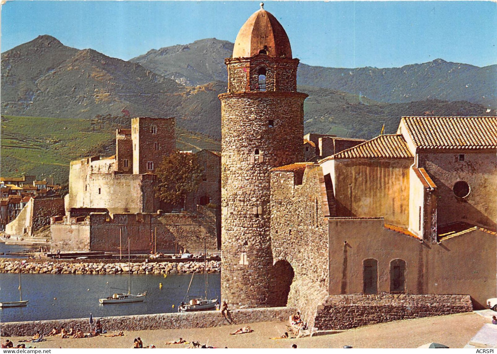 COLLIOURE Ville Catalane L Eglise ND Des Anges Le Chateau Royal 11(scan Recto-verso) MA2097 - Collioure