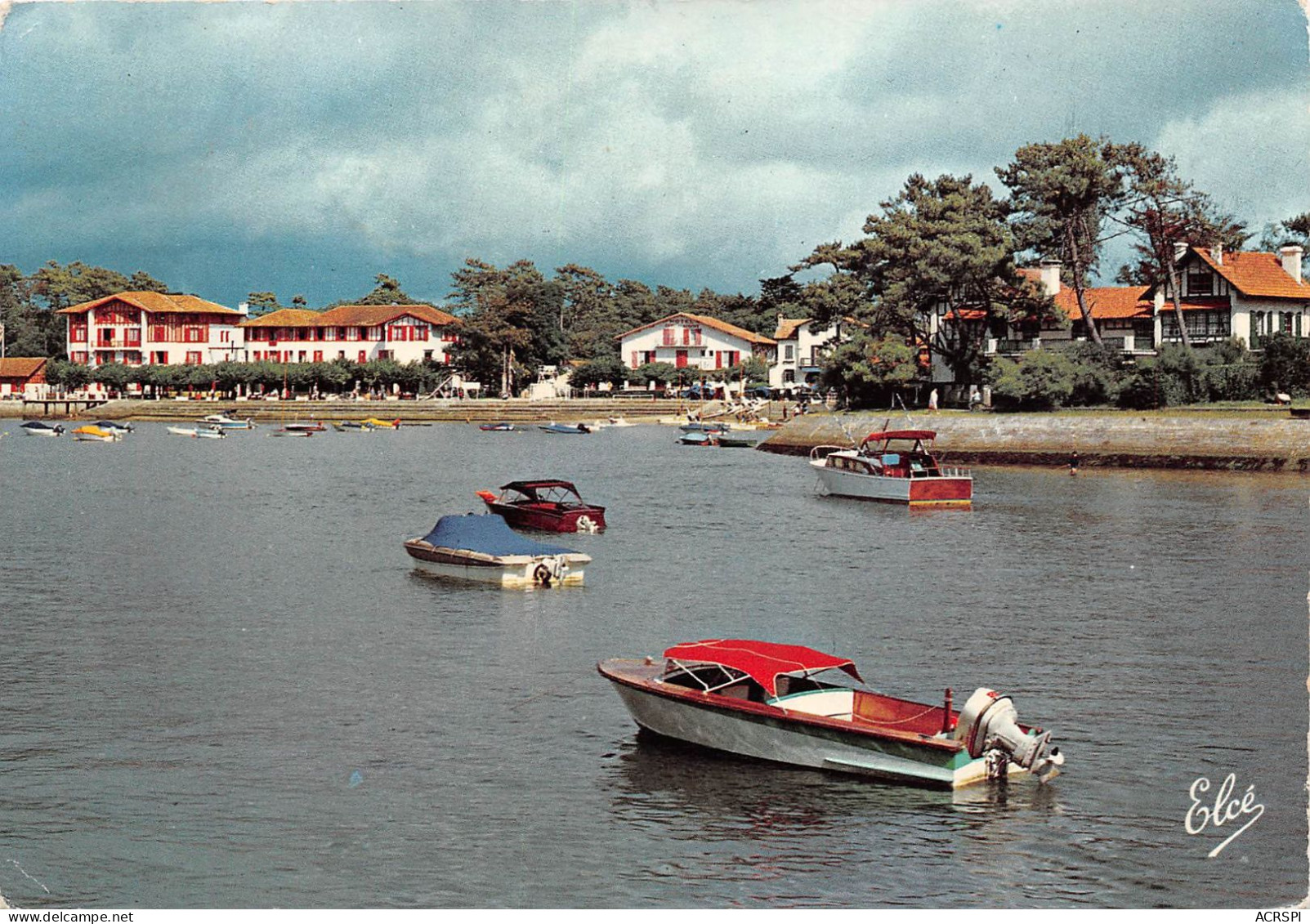 HOSSEGOR Hotel Du Parc Et Jolis Bateaux Sur Le Lac 6(scan Recto-verso) MA2098 - Hossegor