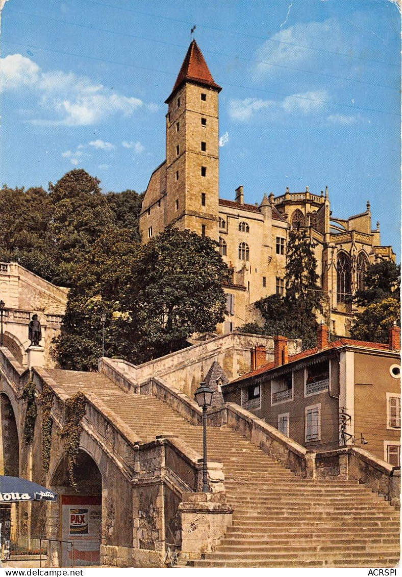 AUCH  L Escalier Monumental D Artagnan Et La Tour D Armagnac 24(scan Recto-verso) MA2096 - Auch