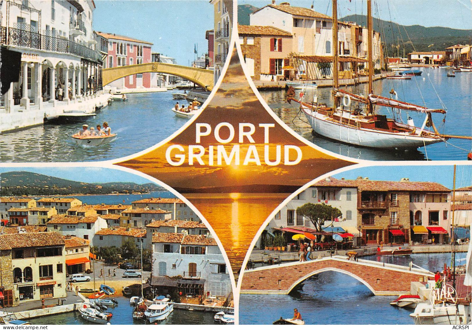 PORT GRIMAUD La Cite Lacustre 6(scan Recto-verso) MA2095 - Port Grimaud