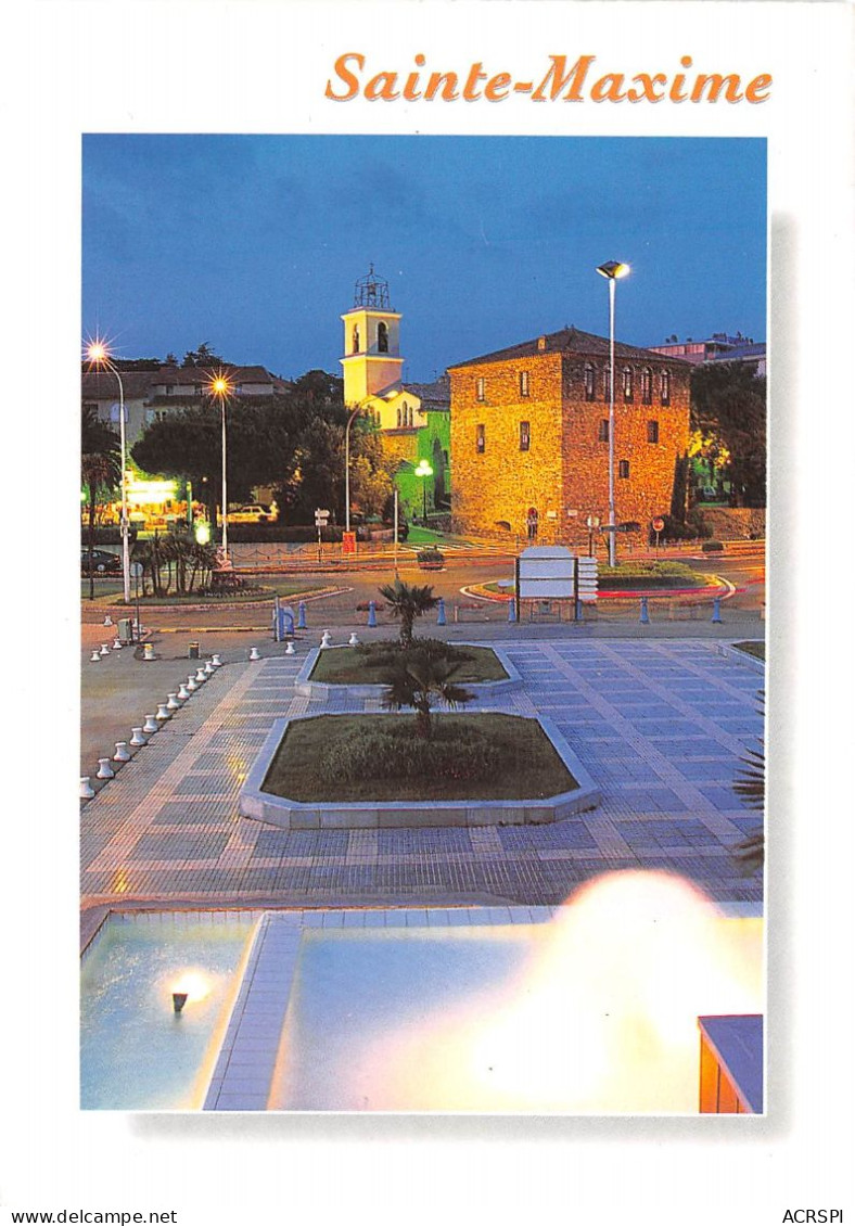 SAINTE MAXIME Le Tour Carree Et L Eglise 25(scan Recto-verso) MA2095 - Sainte-Maxime