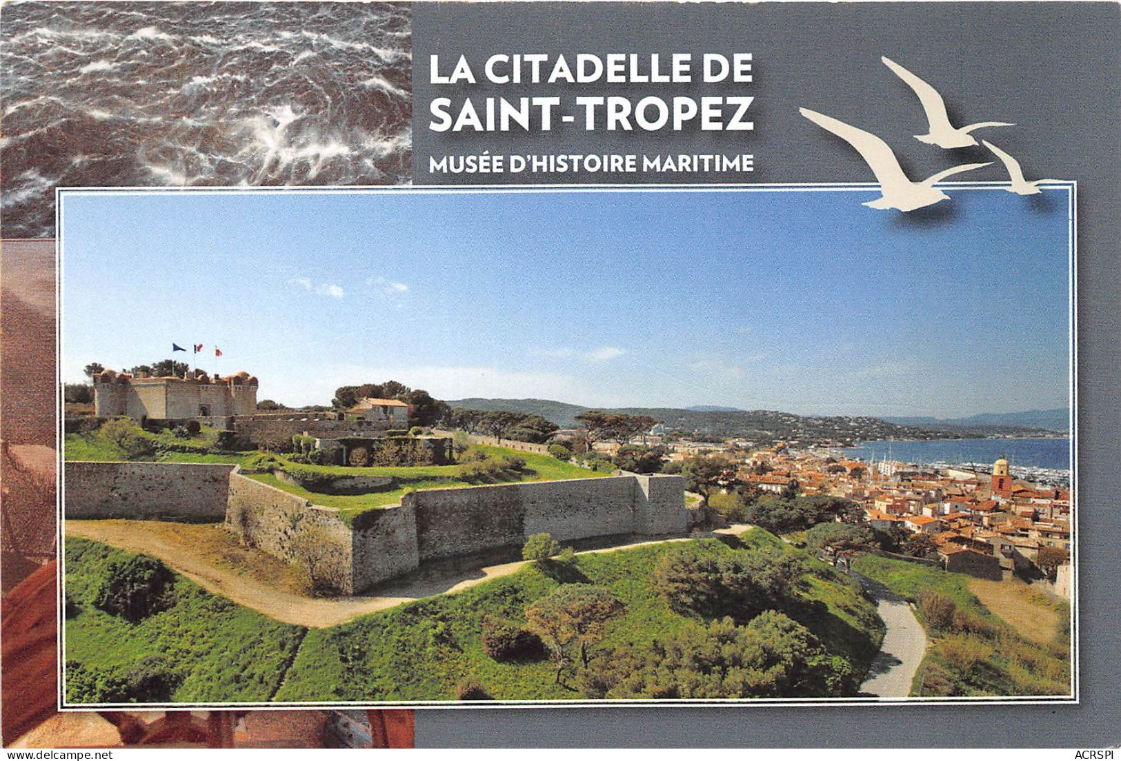 Vue Panoramique De La Citadelle DE SAINT TROPEZ 20(scan Recto-verso) MA2095 - Saint-Tropez