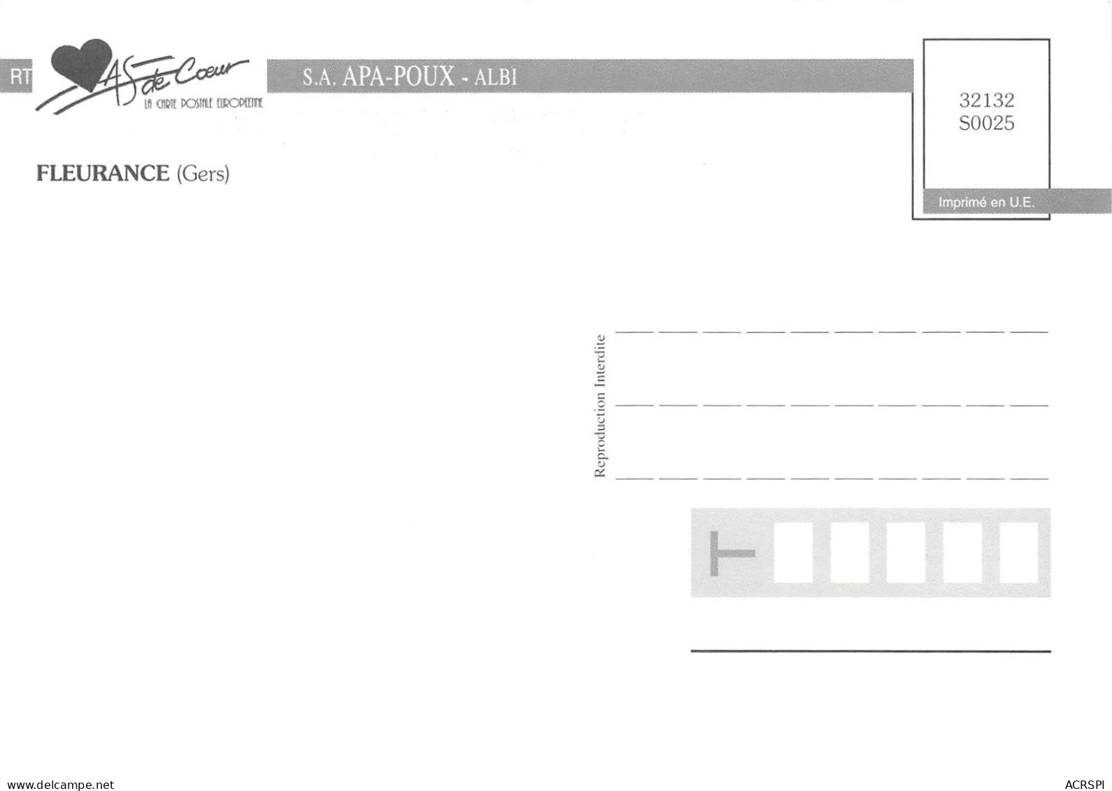 FLEURANCE 9(scan Recto-verso) MA2094 - Fleurance