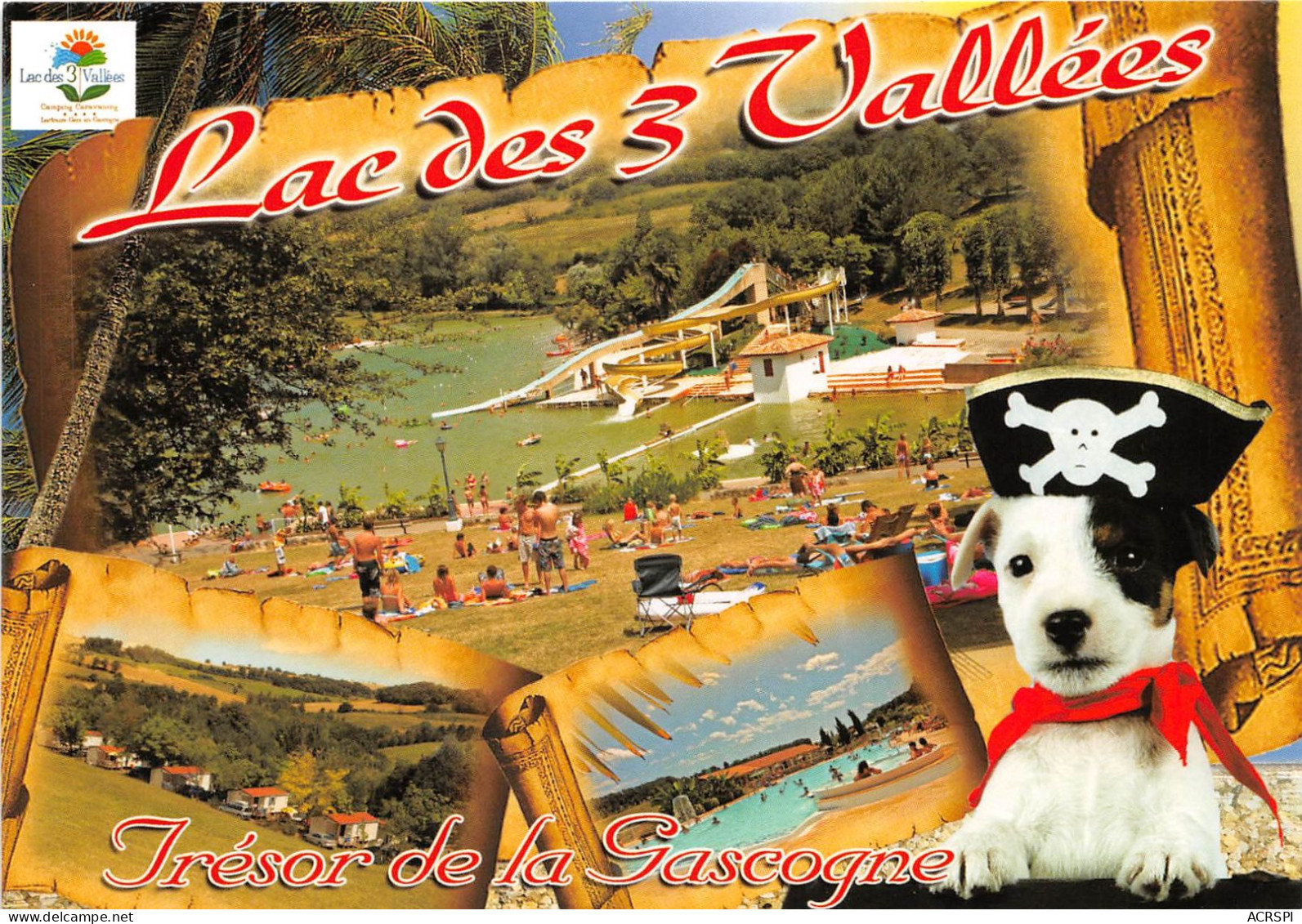 LECTOURE Lac Des Trois Vallees 31(scan Recto-verso) MA2094 - Lectoure