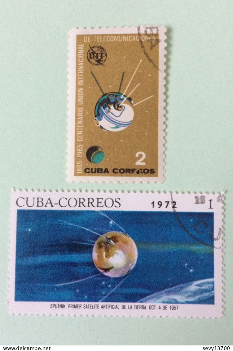 Cuba 27 Timbres Espace, Tableaux, Peinture, Foot Ball - Lots & Serien