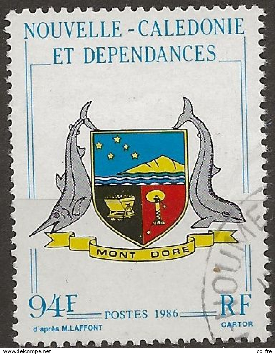 Nouvelle Calédonie N°524 (ref.2) - Usati