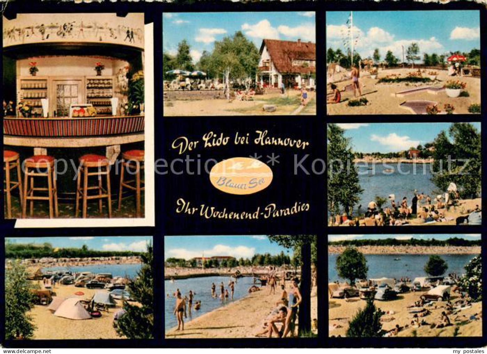 73747672 Garbsen Auto Rast Und Strandbad Seeterrassen Milchbar Strand Camping Kl - Other & Unclassified