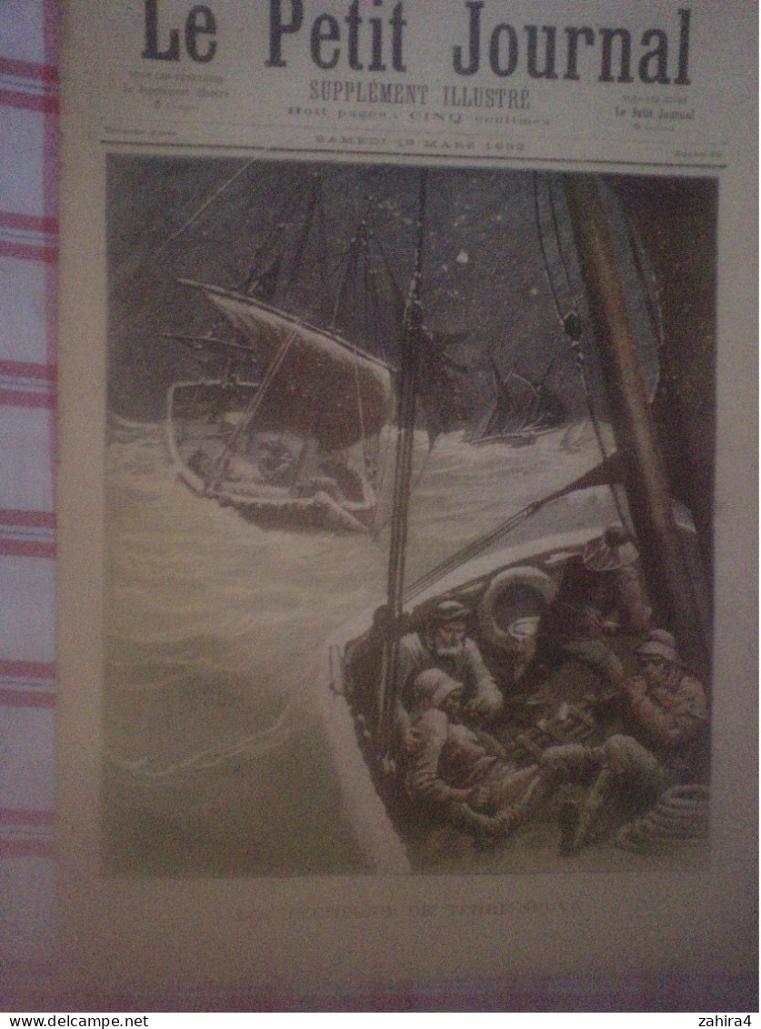 Le Petit Journal N°69 Pêcheur De Terre-Neuve Neige Emeutes Allemagne Cavalier Charge La Foule Chanson Ta Mère & Ton Pays - Riviste - Ante 1900