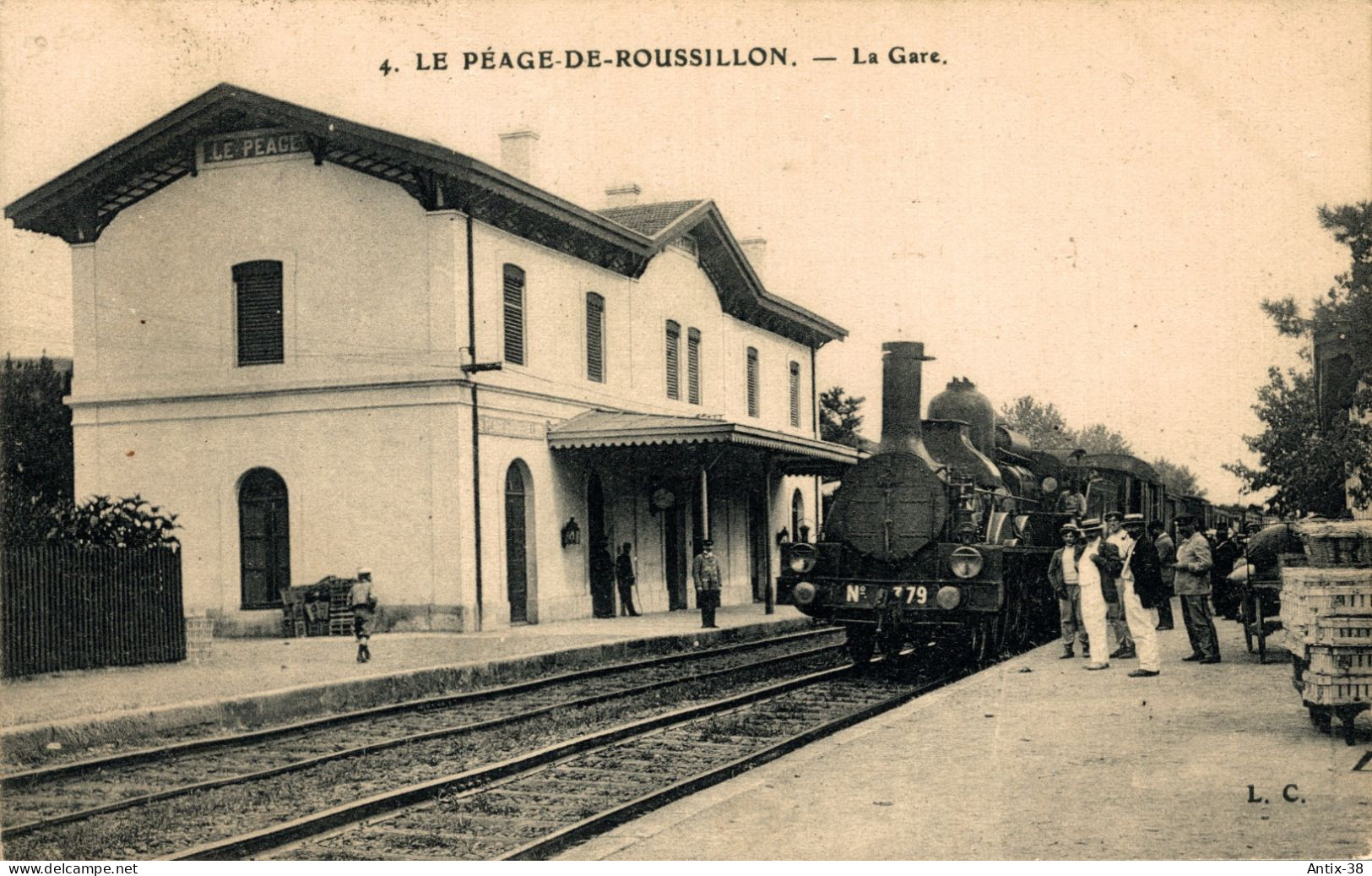 N78 - 38 - LE -PÉAGE-DE-ROUSSILLON - Isère - La Gare - Autres & Non Classés