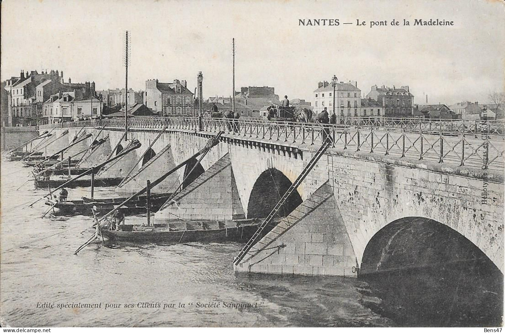 44 Nantes Le Pont De La Madeleine - Nantes