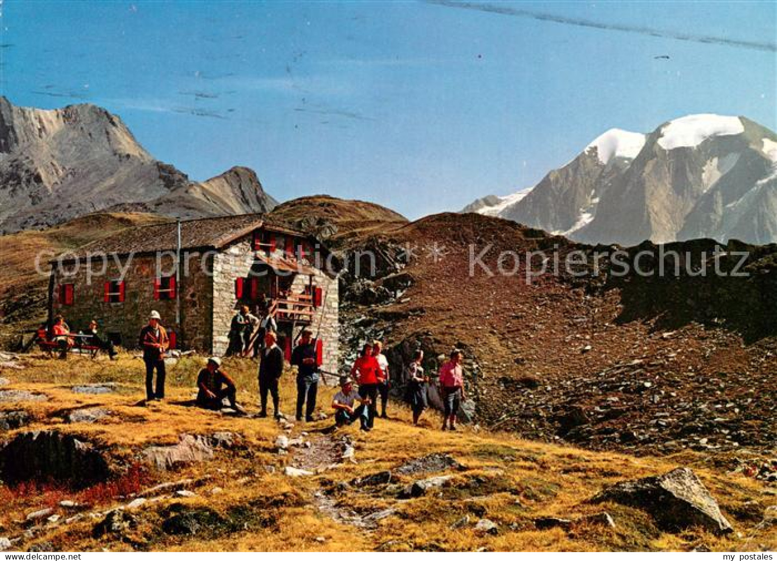 73747544 Pfitscherjochhaus 2777m Rifugio Vizze Panorama  - Sonstige & Ohne Zuordnung